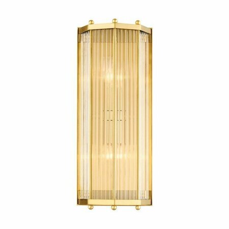 HUDSON VALLEY 2 Light Wall Sconce 2616-AGB
